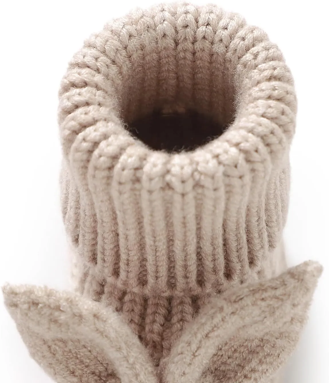 Baby Booties Newborn First Walkers Soft Knit Boots Warm Knitted Crib Shoes for Boy Girl Crochet Infant Sock