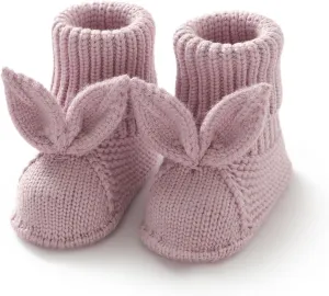 Baby Booties Newborn First Walkers Soft Knit Boots Warm Knitted Crib Shoes for Boy Girl Crochet Infant Sock