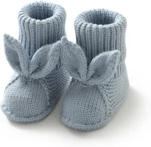 Baby Booties Newborn First Walkers Soft Knit Boots Warm Knitted Crib Shoes for Boy Girl Crochet Infant Sock