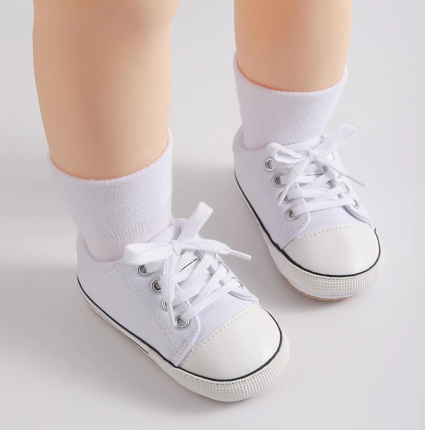 Baby Boys Girls Shoes ​Soft Sole Non-Slip PU Leather Baptism Christening Shoes Infant First Walker Shoes Toddler Crib Shoes Newborn Loafers Flats Shoes