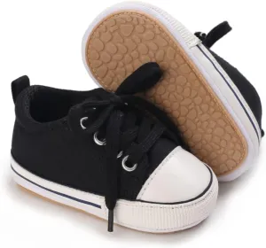Baby Boys Girls Shoes Soft Sole Non-Slip PU Leather Baptism Christening Shoes Infant First Walker Shoes Toddler Crib Shoes Newborn Loafers Flats Shoes