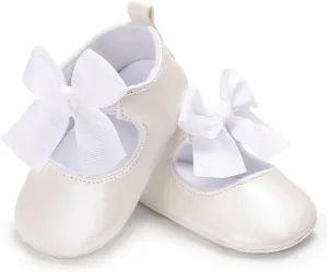 Baby Girls Mary Jane Ballet Flats Shoes Toddler Infant Princess Dress Crib Shoes