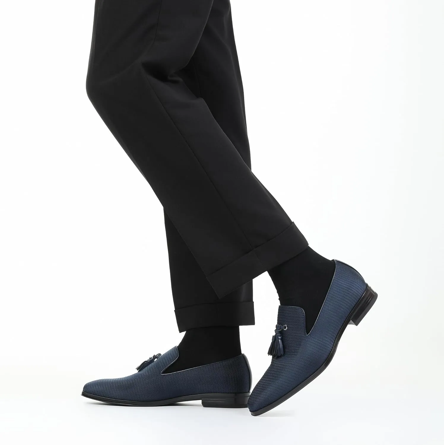 Bruno Marc Men's Loafers Dress Shoes Slip-on Formal Tassel Tuxedo Suit Shoes