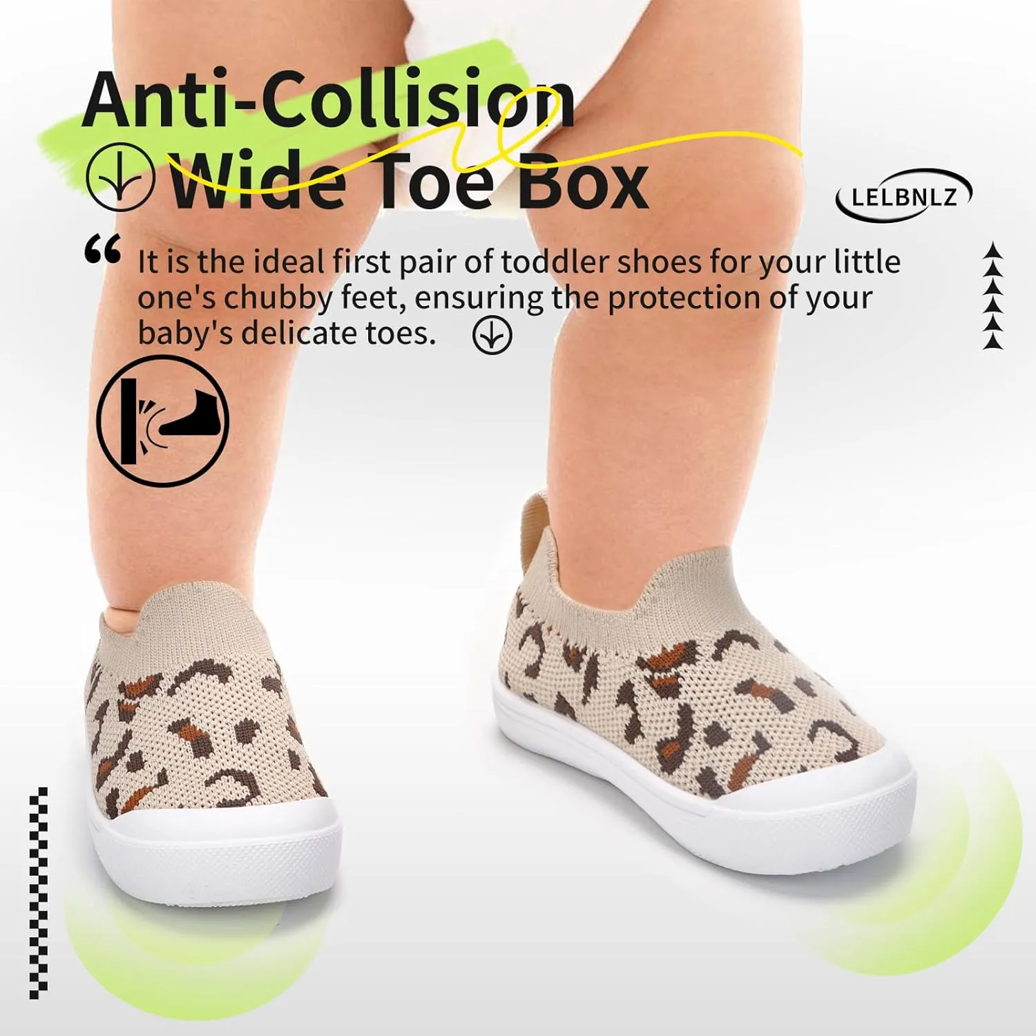 Cute Baby Shoes,Non-Skid Toddler Shoes,Soft Sole Baby Girl Shoes 6-24 Months, Lightweight Boys Shoes,Baby Walking Shoes,Toddler Boy Shoes,Breathable Infant Shoes,Toddler Sneakers for Babies