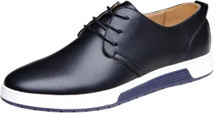 Dress Shoes Men Wide Width Shoes Solid Breathable Style Business Leather Color Seasons Men's Wear Four Formal Leisure Men's leather shoes Oxfords Shoes Men