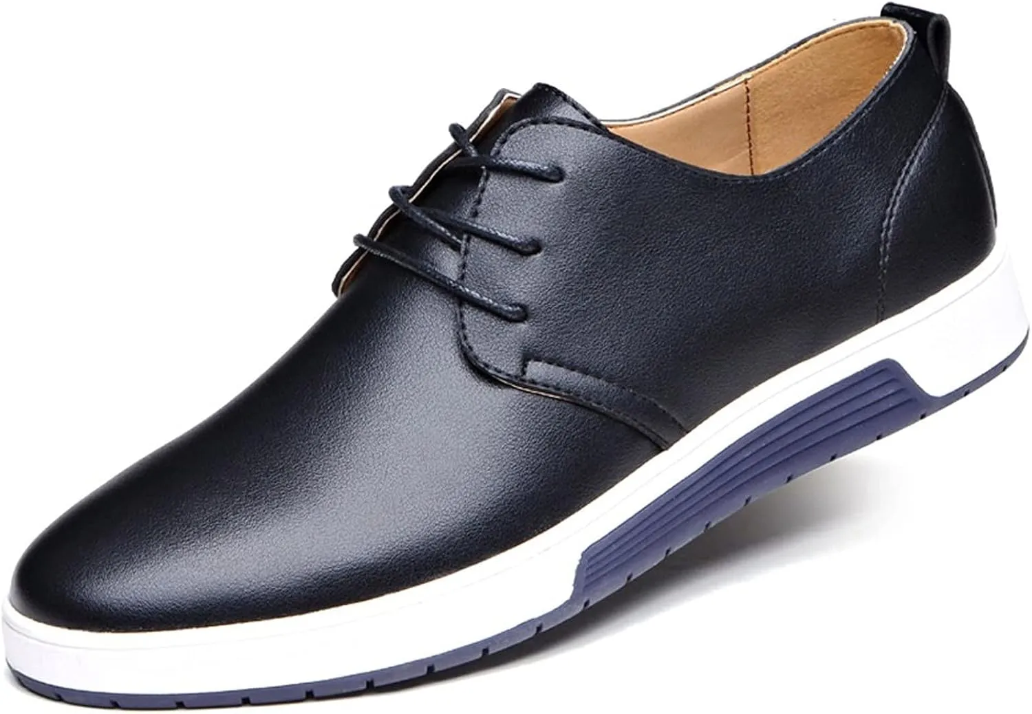 Dress Shoes Men Wide Width Shoes Solid Breathable Style Business Leather Color Seasons Men's Wear Four Formal Leisure Men's leather shoes Oxfords Shoes Men