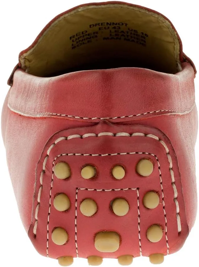 DTI BB Signature Mens Drenot Leather Slip-On Driving Shoes Moccasin Loafer