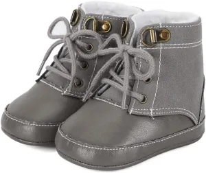 ESTAMICO Infant Baby Bowknot Knitted Warm Winter Snow Boots