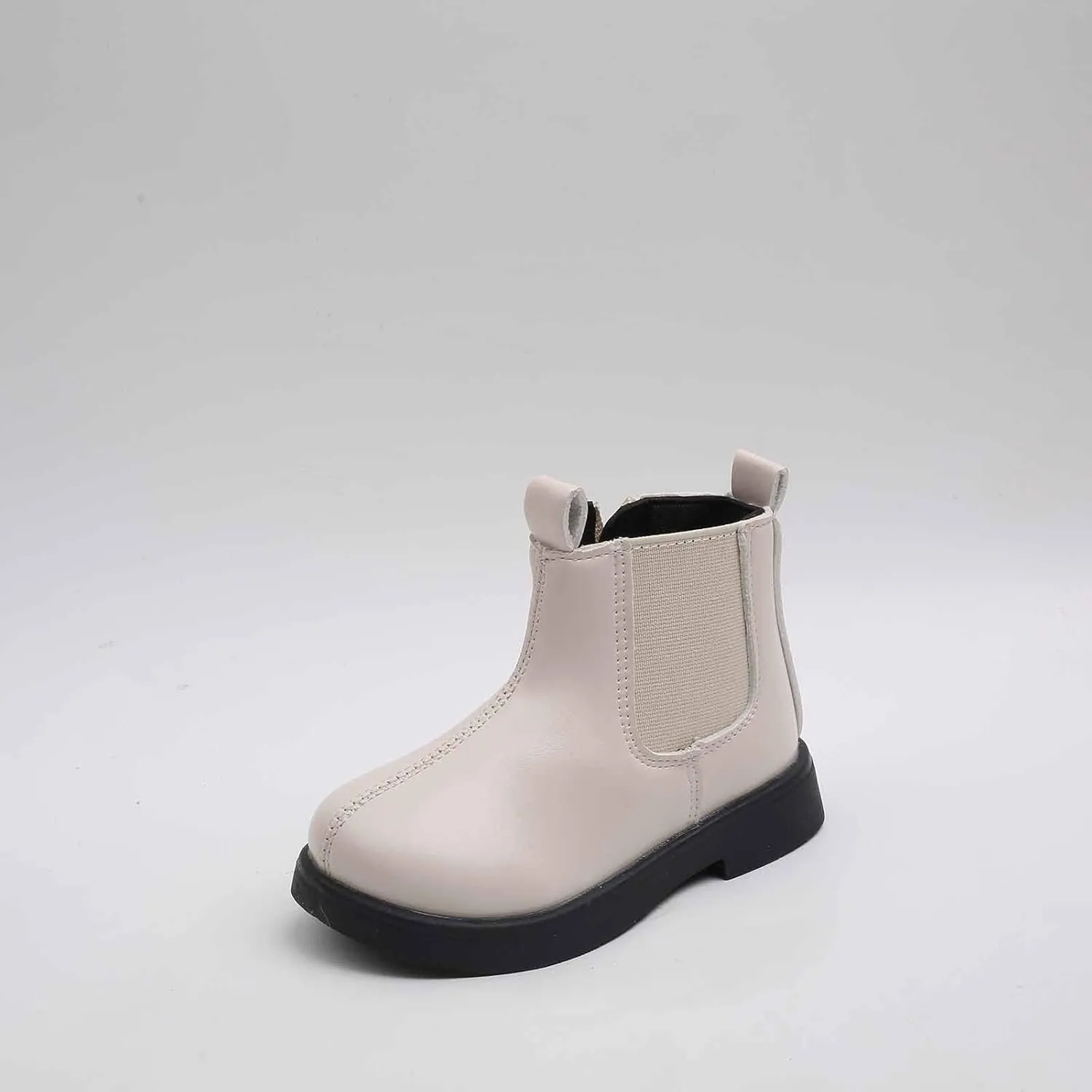 Fashion Ankle Boots for Girls Side Zipper Lace up Work Boots Waterproof Combat Boots Walking Shoes