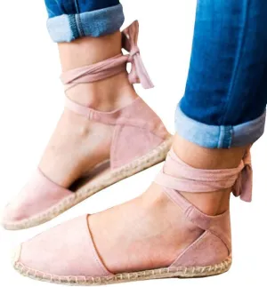 Gibobby Platform Sandals Espadrille,Women's Straps Platform Wedges Sandals Casual Summer Closed Toe Espadrilles Sandals