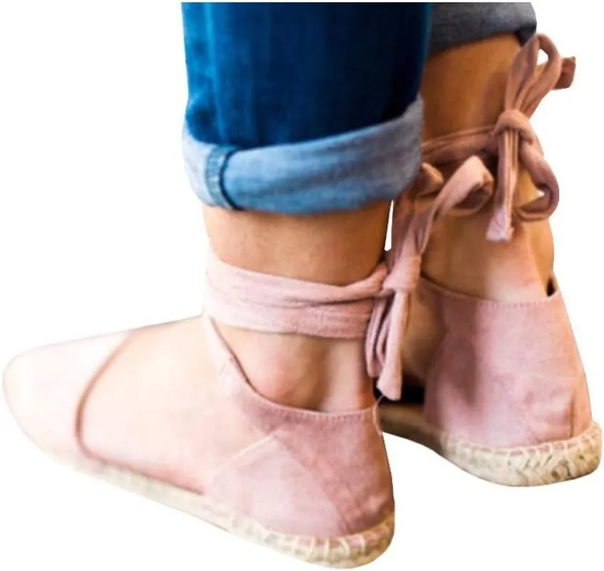 Gibobby Platform Sandals Espadrille,Women's Straps Platform Wedges Sandals Casual Summer Closed Toe Espadrilles Sandals