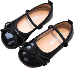Girls Shoes Autumn Children Princess Shoes Non Slip Soft Sole Leather Shoes Bowknot Single Shoes baby girl nice outfits