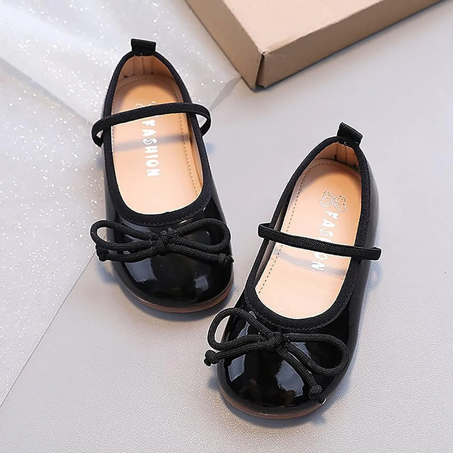 Girls Shoes Autumn Children Princess Shoes Non Slip Soft Sole Leather Shoes Bowknot Single Shoes baby girl nice outfits