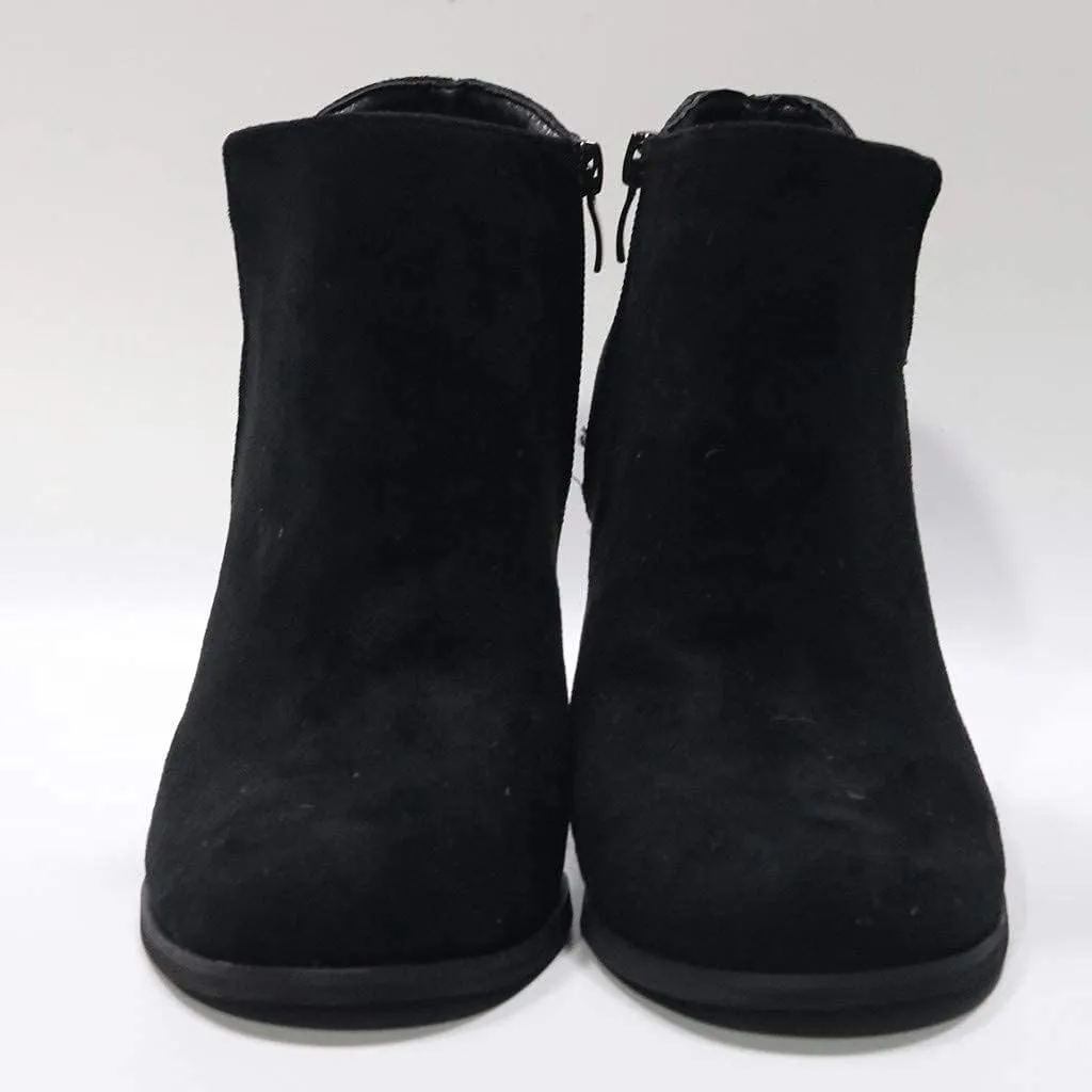 GUNIYIFS Women's Wedge Booties and Ankle Boots Comfortable Ankle Short Boots for Women Fashion Dressy Sexy Heels Shoes with Zipper