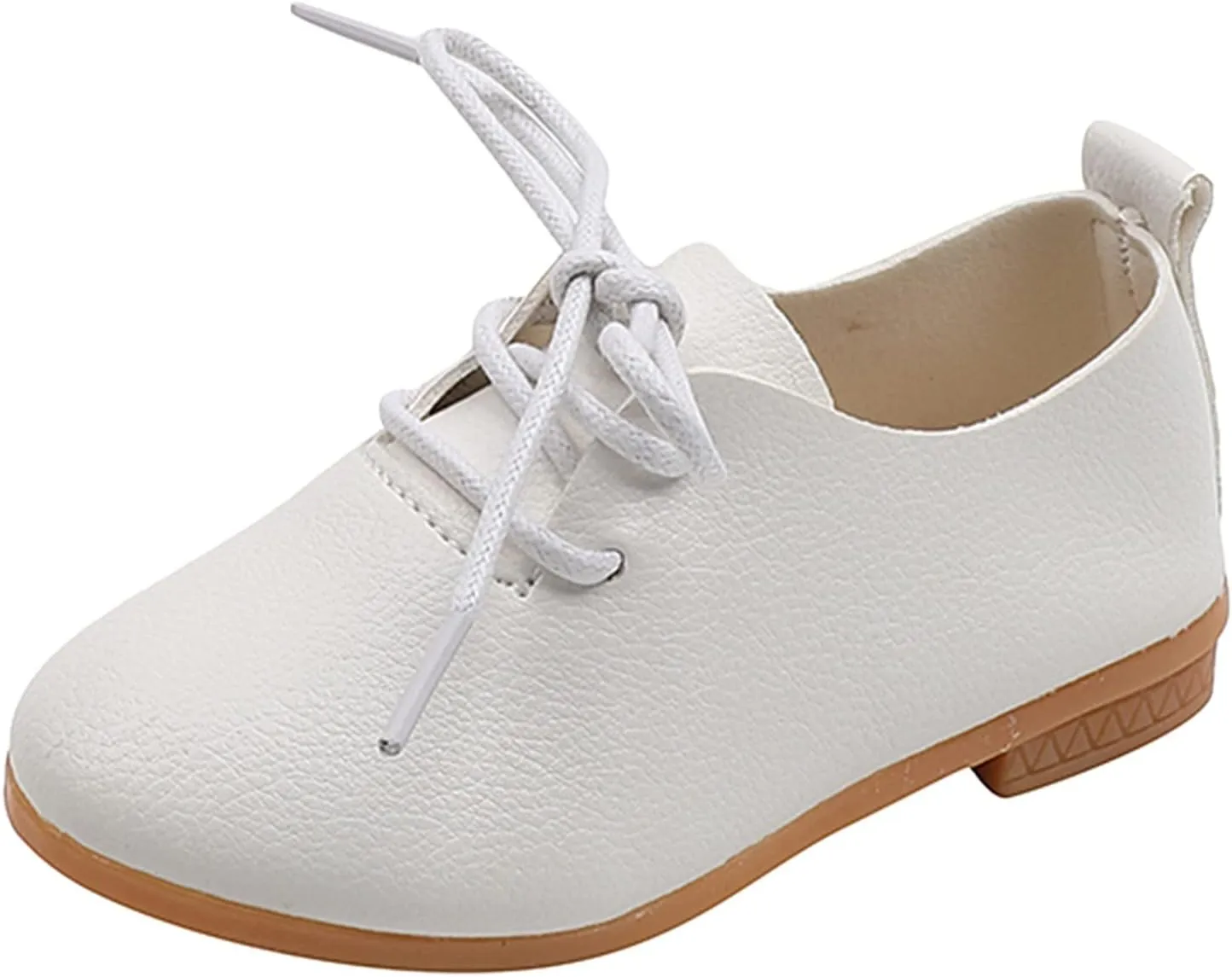 Infant Boys Girls Loafers Classic Pu Leather Wedding Shoes Toddler Lazy Crib 𝐎xford First Walking Flat ﻿﻿