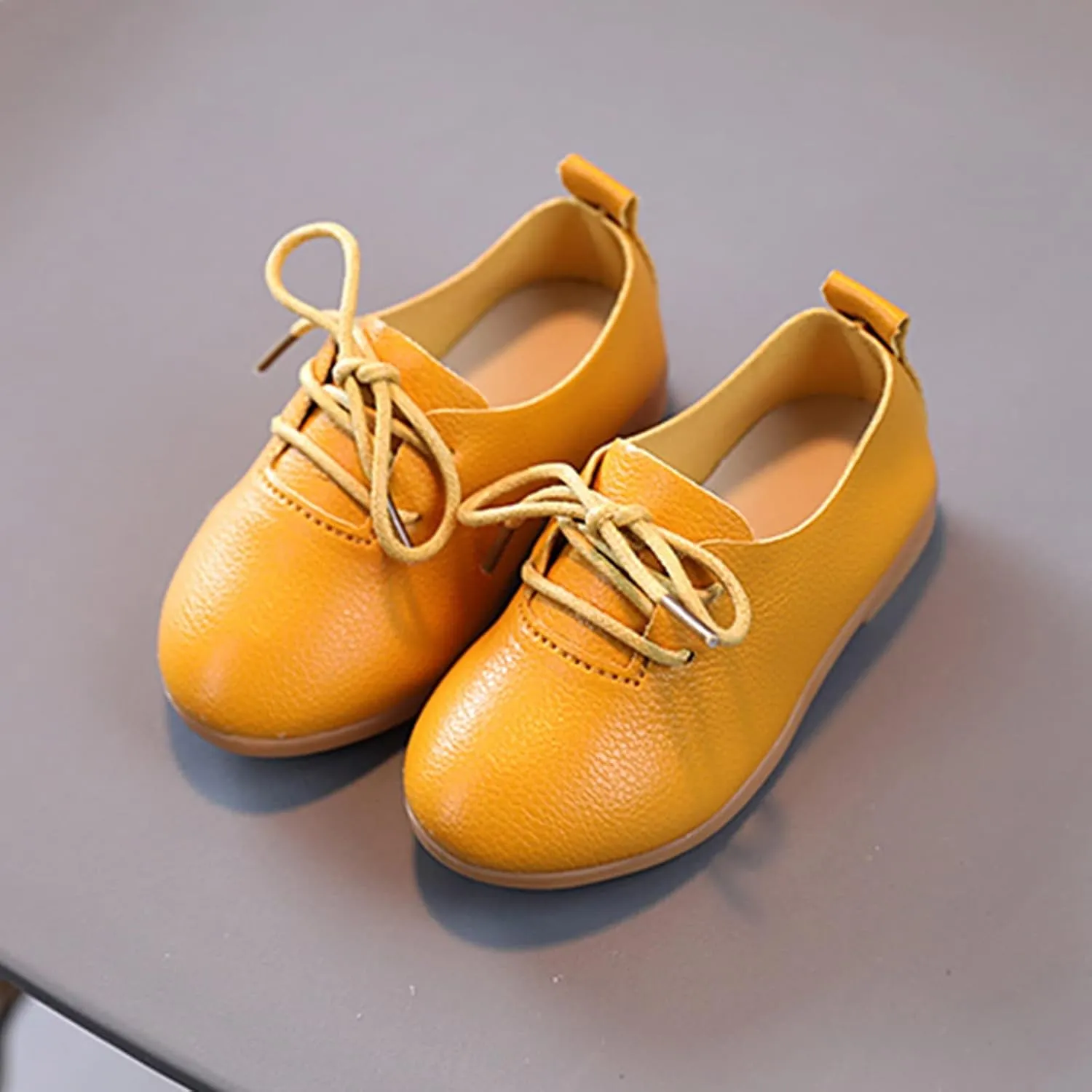 Infant Boys Girls Loafers Classic Pu Leather Wedding Shoes Toddler Lazy Crib 𝐎xford First Walking Flat ﻿﻿