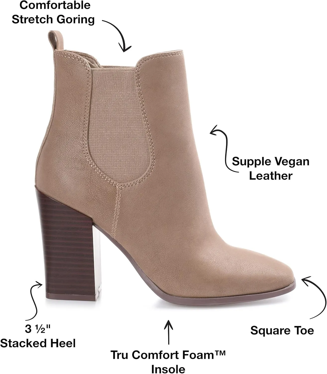 Journee Collection Women's Chelsea Boots