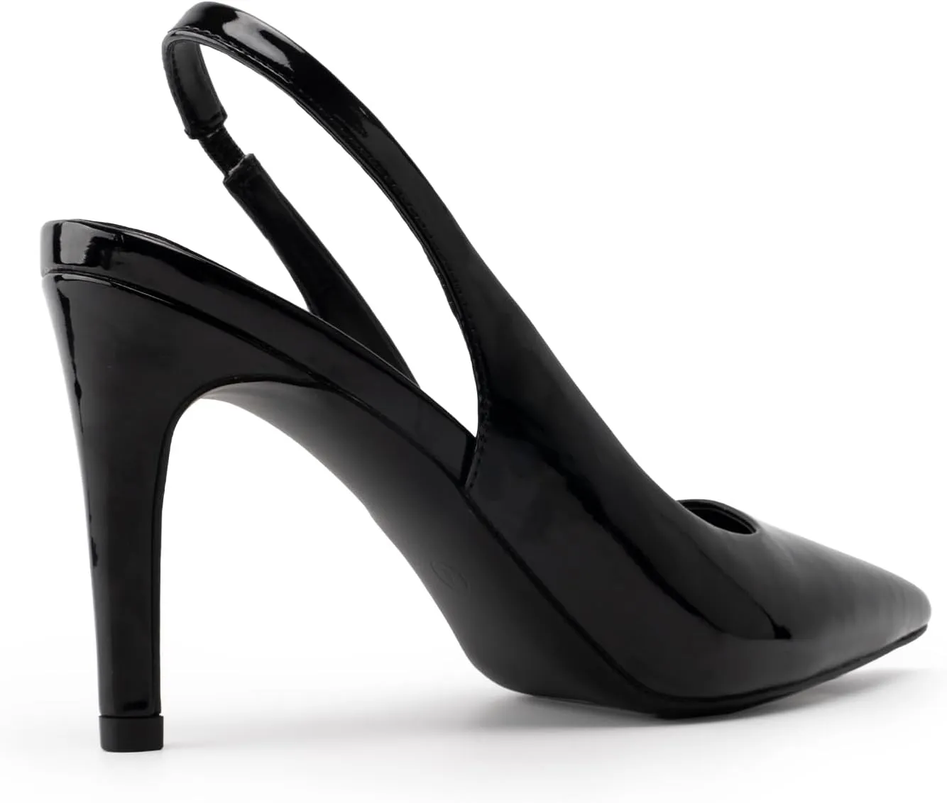 KaroNairy Stiletto Heels for Women Pointed Toe Slingback Heels Closed Toe mid Heel Wedding Dress Pumps Shoes with Buckles