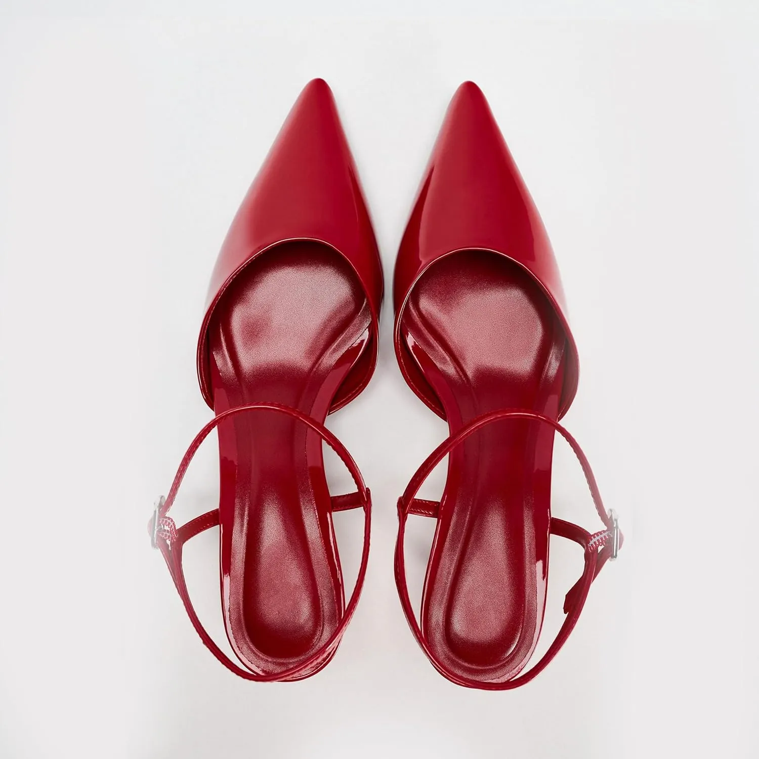 Kitten Heels for Women Elegant Slingback Strappy Pointed Fashion Breathable and Comfortable Footwear Perfect for Weddings Sumps Shoes