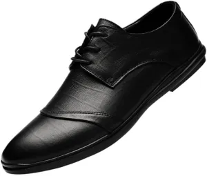 Luxury Men's Monk Strap Shoes, Male Driving Flats, Black Slip-On Loafers, Casual Leather Shoes for Men, Lace-Up Comfortable Formal Shoes