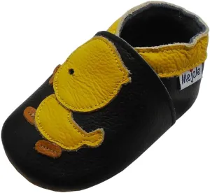 Mejale Baby Shoes Soft Sole Leather Crawling Moccasins Cartoon Star Infant Toddler First Walker Slippers