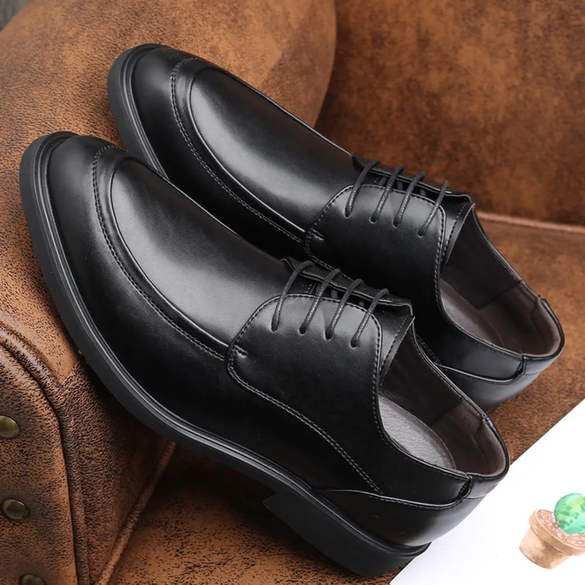 Men's Dress Shoes Classic Oxfords Shoes for Men Formal Business Suit Tuxedo Shoes Lace Up Derby Men Shoes