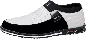 Men's Dress Shoes Size 13 Wide Fashion Style Men's Breathable Comfortable Business Slip On Work Leisure Mens Dress Shoes