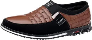Men's Dress Shoes Size 13 Wide Fashion Style Men's Breathable Comfortable Business Slip On Work Leisure Mens Dress Shoes