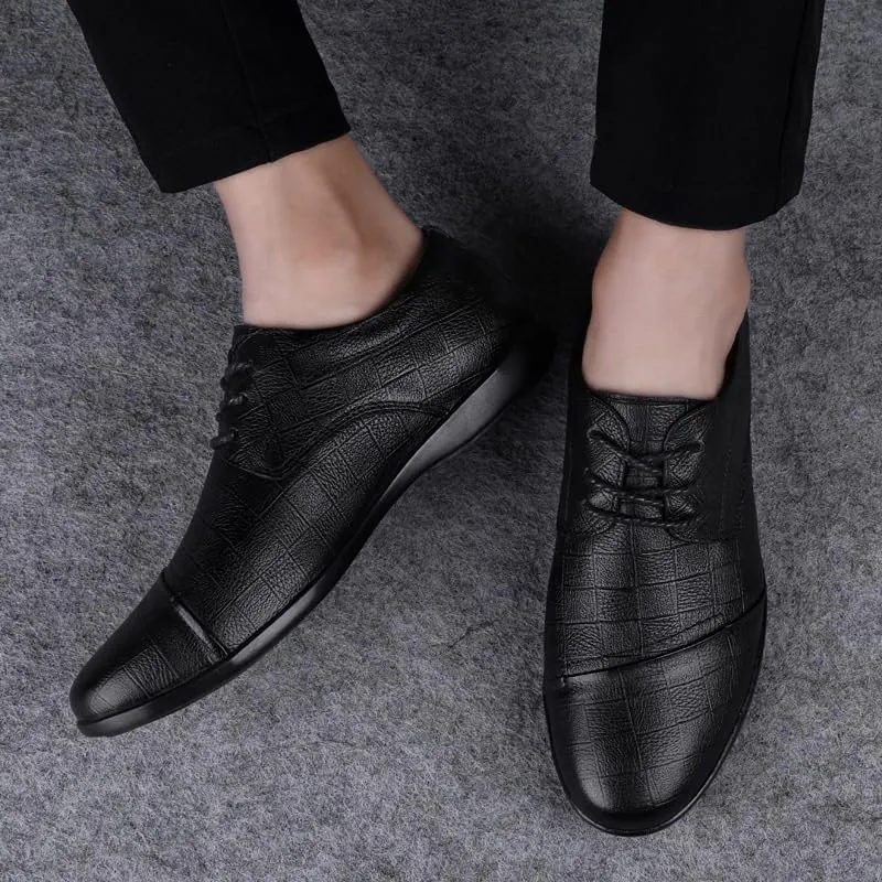 Mens Driving Dress Flats Shoes Patent Leather Breathable Monk Strap Shoes Classic Italian Lace-up Bean Shoes Men's Slip on Dress Loafers