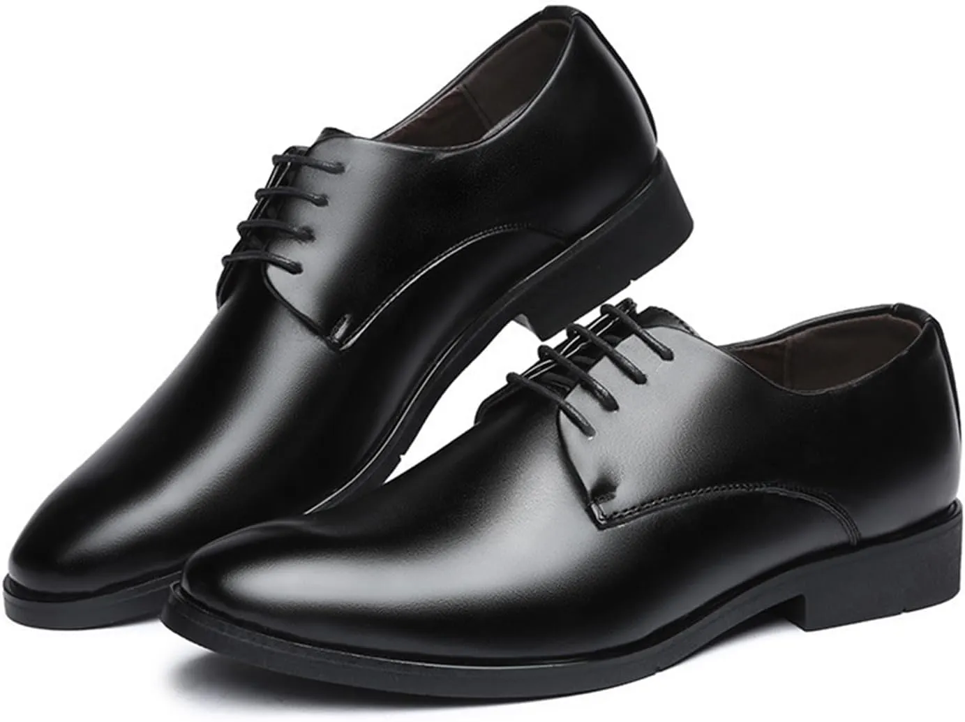 Men's Lace Up Formal Modern Oxford Dress Shoes Classic Durable Comfortable Business Derby Shoes for Men