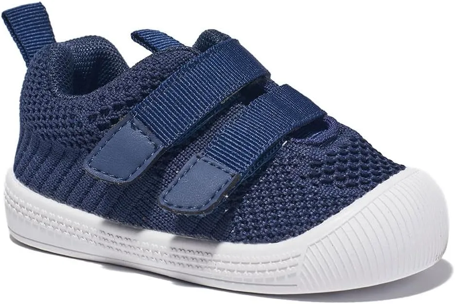 Newsonet Baby Shoes Boy Girl First Walker Shoes Barefoot Mesh Walking Shoes Lightweight Non-Slip Sneakers Toddler Infant for 6 9 12 18 24 Months