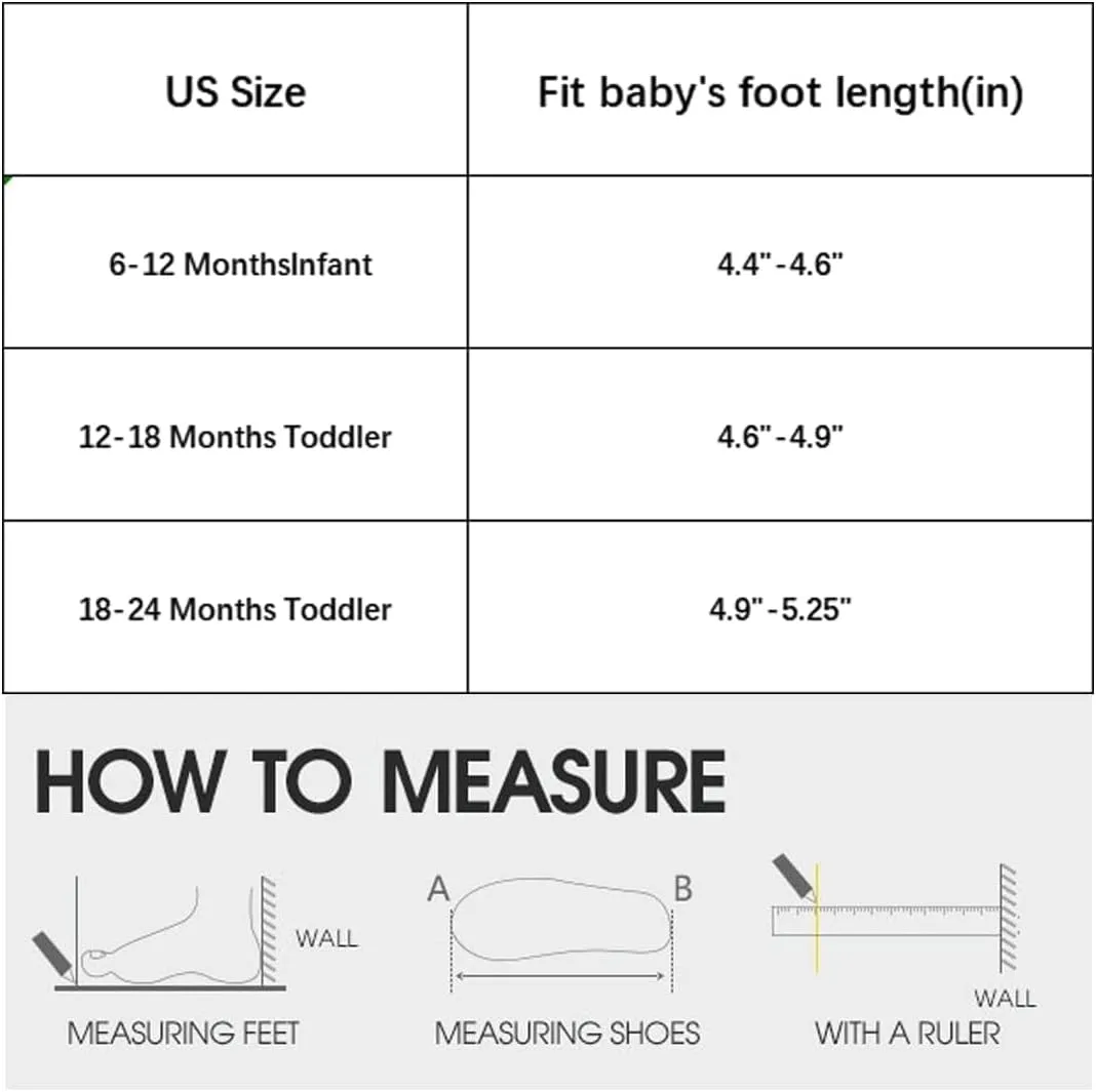 Newsonet Baby Shoes Boys Girls First Walking Breathable Non Slip Walker Mesh Barefoot Sneakers Soft Sole 6 9 12 18 20 24 Months