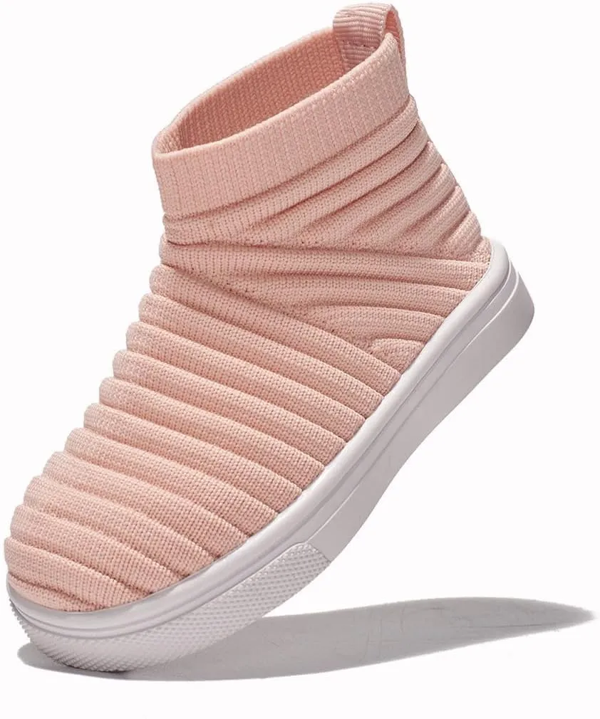 Newsonet Baby Shoes Boys Girls First Walking Breathable Non Slip Walker Mesh Barefoot Sneakers Soft Sole 6 9 12 18 20 24 Months