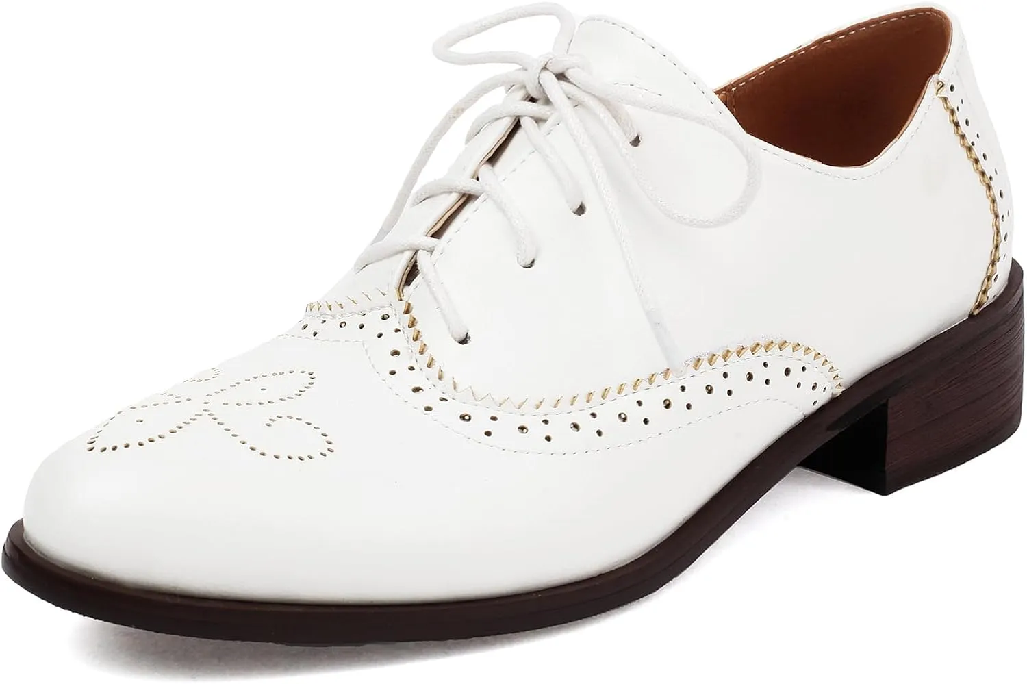 Roimaash Womens Brogues and Oxfords Unisex Shoes