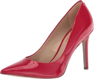Sam Edelman Hazel Washed Marigold Stiletto Heel Pointed Toe Wide Dress Pumps