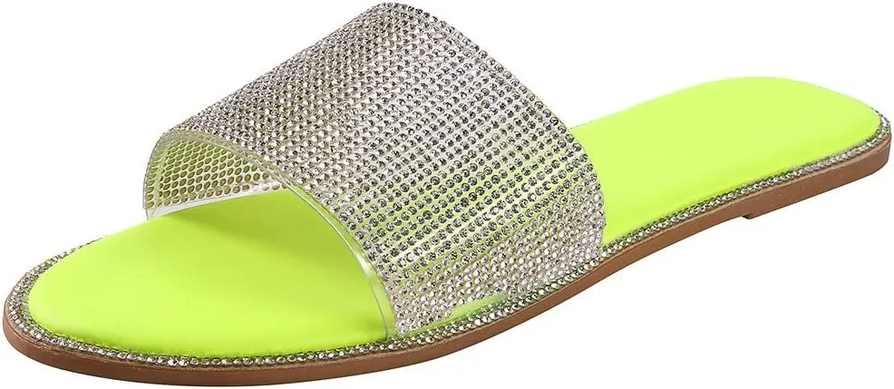 Sandals for Women Platform,2020 Crystal Comfy Platform Sandal Summer Beach Travel Shoes Sandal Ladies Flip Flops