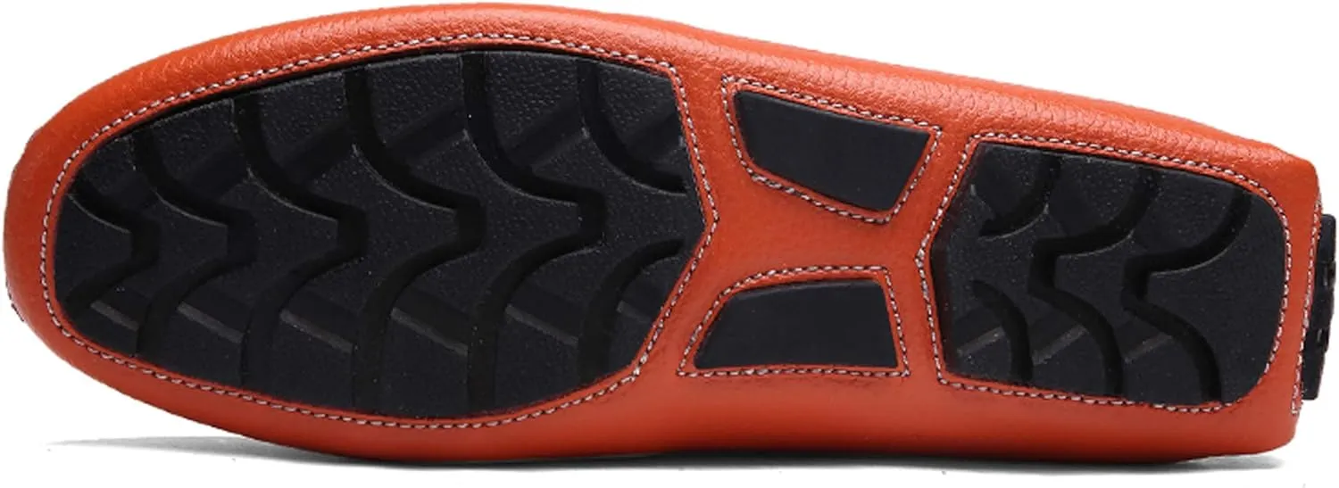 Santimon Mens Casual Loafer Slip-on Moccasin Boat Shoes Flat Driving Shoes