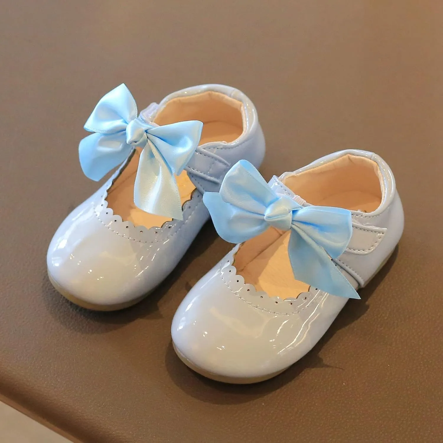 School Uniform Dress Shoes for Toddler Girls Mary Jane Flats Flower Girl Shoes Little Kid Ballet Shoes Church Kids Shoes