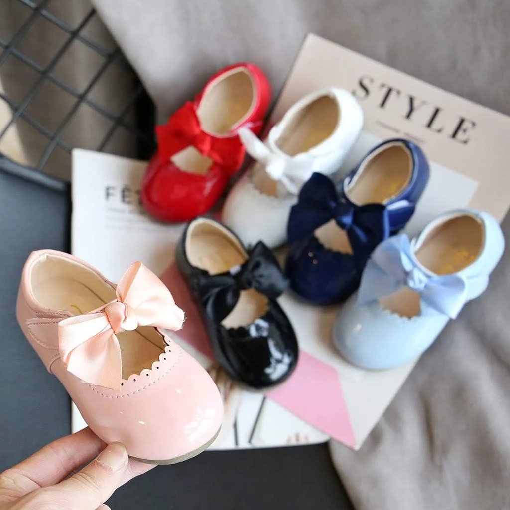 School Uniform Dress Shoes for Toddler Girls Mary Jane Flats Flower Girl Shoes Little Kid Ballet Shoes Church Kids Shoes