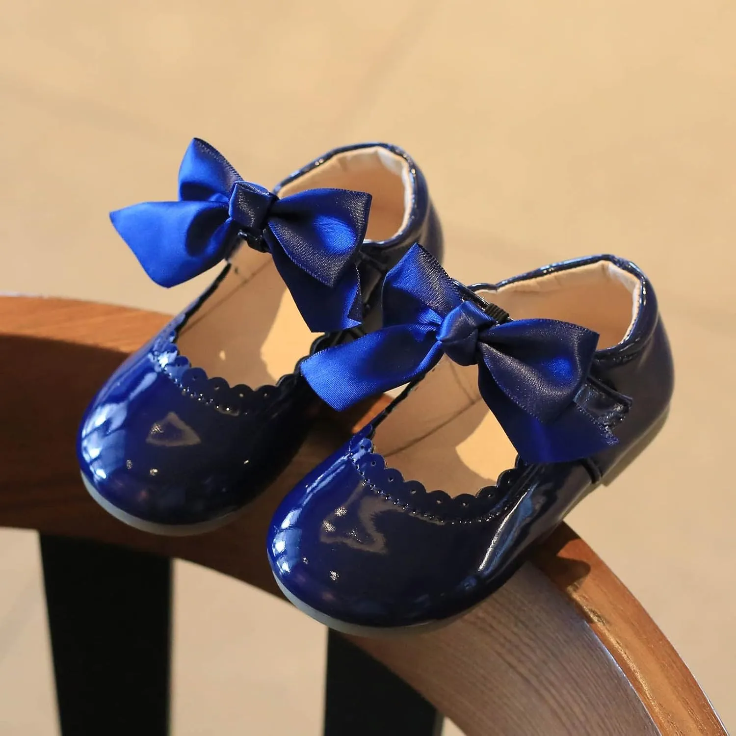 School Uniform Dress Shoes for Toddler Girls Mary Jane Flats Flower Girl Shoes Little Kid Ballet Shoes Church Kids Shoes