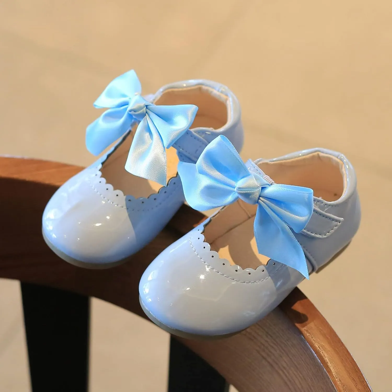 School Uniform Dress Shoes for Toddler Girls Mary Jane Flats Flower Girl Shoes Little Kid Ballet Shoes Church Kids Shoes
