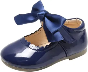 School Uniform Dress Shoes for Toddler Girls Mary Jane Flats Flower Girl Shoes Little Kid Ballet Shoes Church Kids Shoes