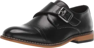 STACY ADAMS Boy's Desmond Cap-Toe Monk Strap Loafer