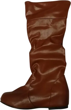 Stylish Classic Round Toe Low Heeled Over The Knee Western Boots Round Toe Over The Knee High Womens Tall Dress Boots