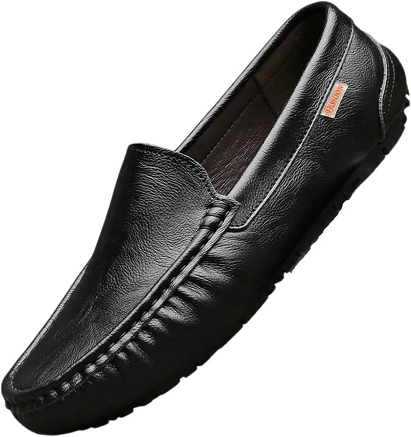 SywzX&xfybz Men's Casual Leather Shoes Lightweight Soft Soled Driving Shoes Loafers