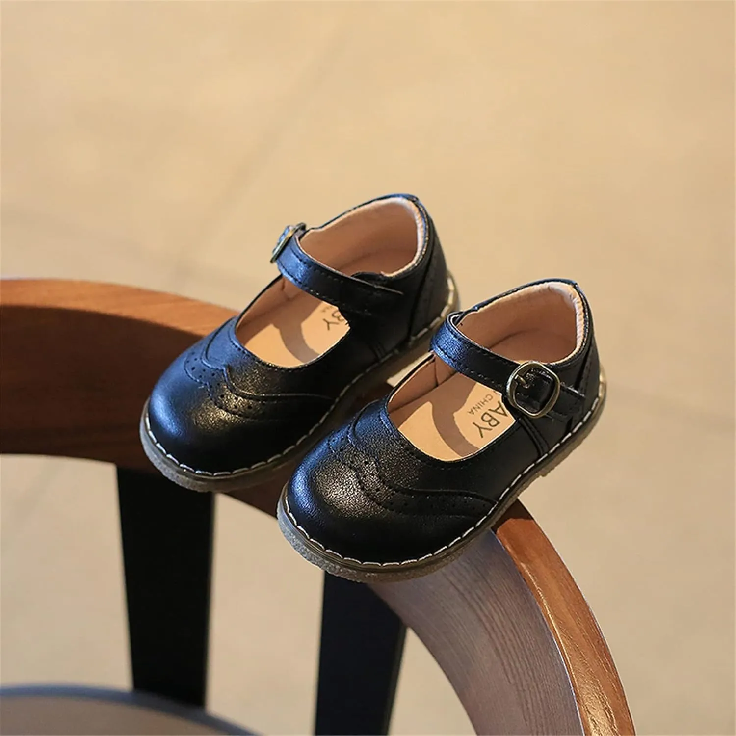 Toddler Dress Shoes Bowknot Mary Jane Shoes Girls Ballet Flat𝘀 for Kids Wedding Par𝘁y Big Kids Girls Size 6 Boots