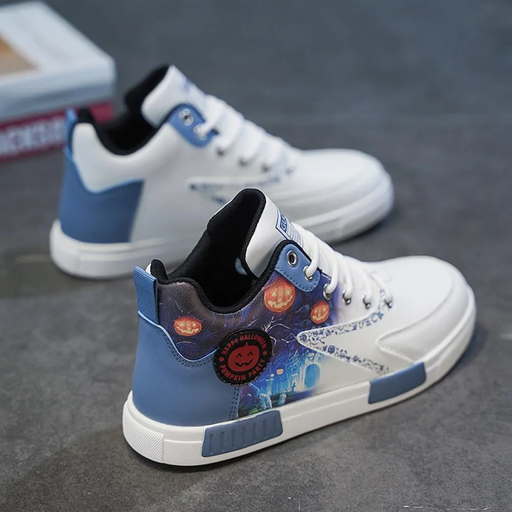 VAXAV Men's Fashion High Top Road Running Sneakers Skate Walking Driving Shoes