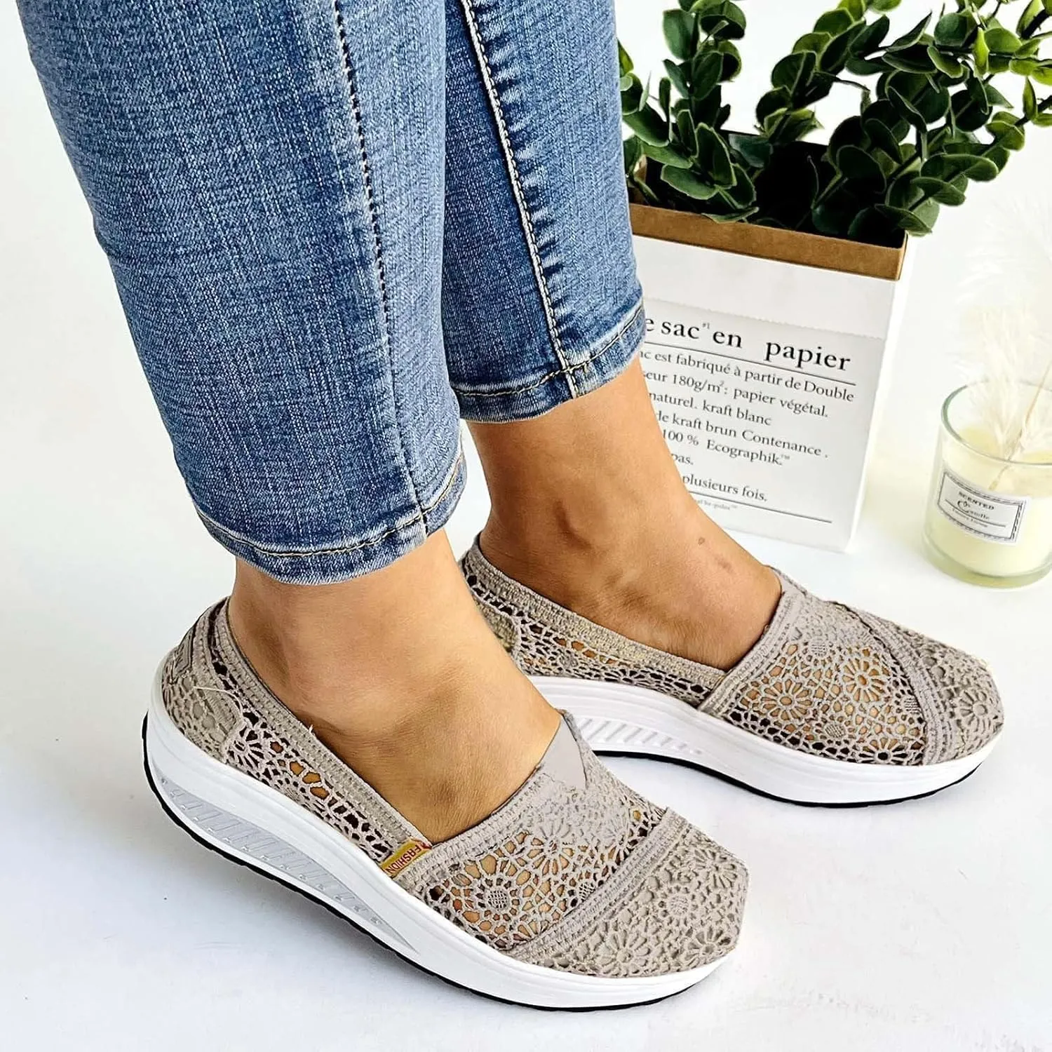 Walking Shoes Women's Arch Support Plantar Fasciitis Orthopaedic Shoes Comfortable Wide Sports Womens Track and Field
