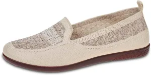 Women's Casual Slip On Shoes Breathable Comfortable Flat Loafers for Daily Wear with Semi Casual Dress Shoes for Men