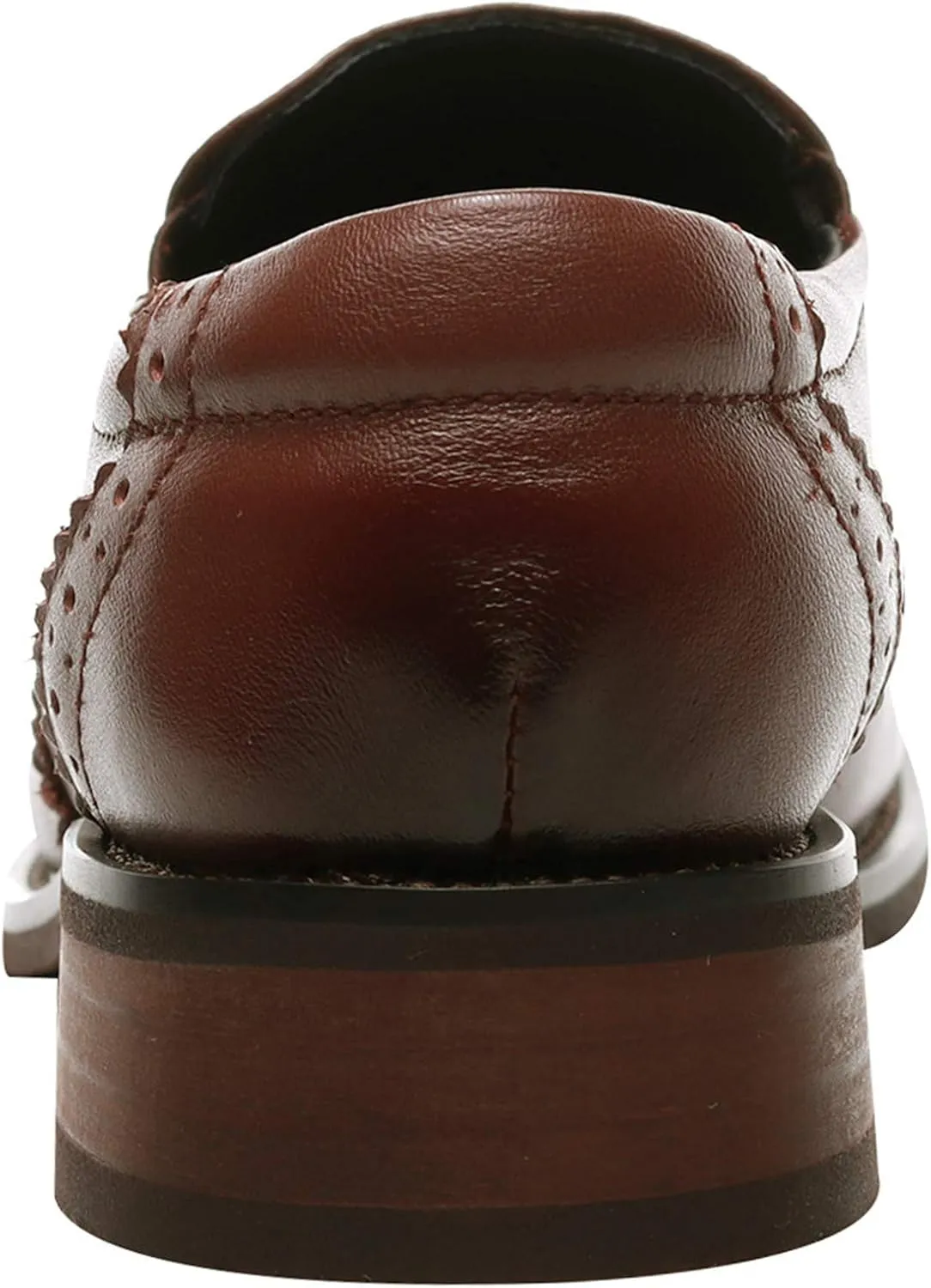 Women's Genuine Leather Tassel Loafers Brogues Slip-On Court Shoes